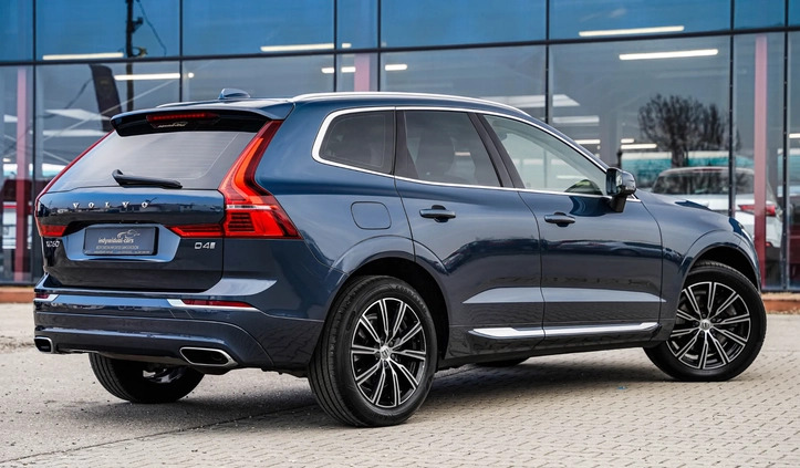 Volvo XC 60 cena 118900 przebieg: 125000, rok produkcji 2018 z Brusy małe 781